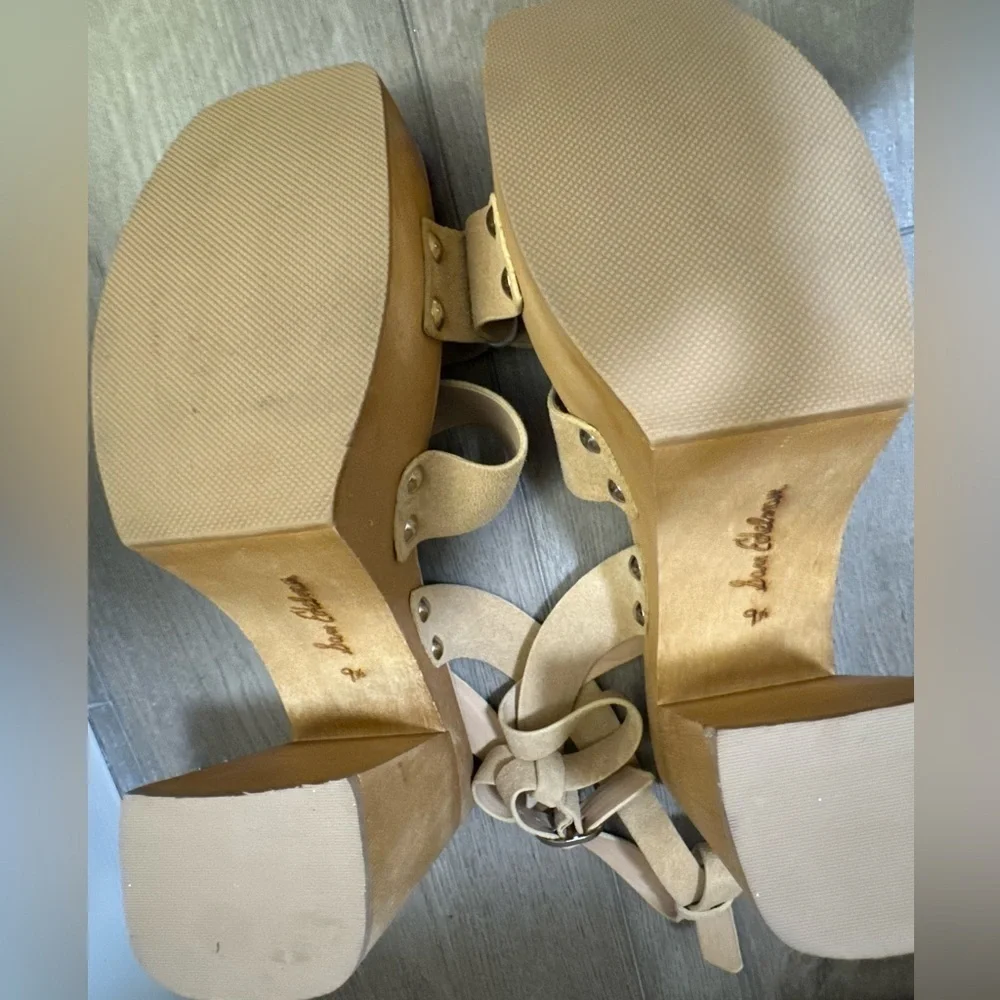 NEW! Sam Edelman Rosalind Platform Block Heel Sandal - Size 9.5